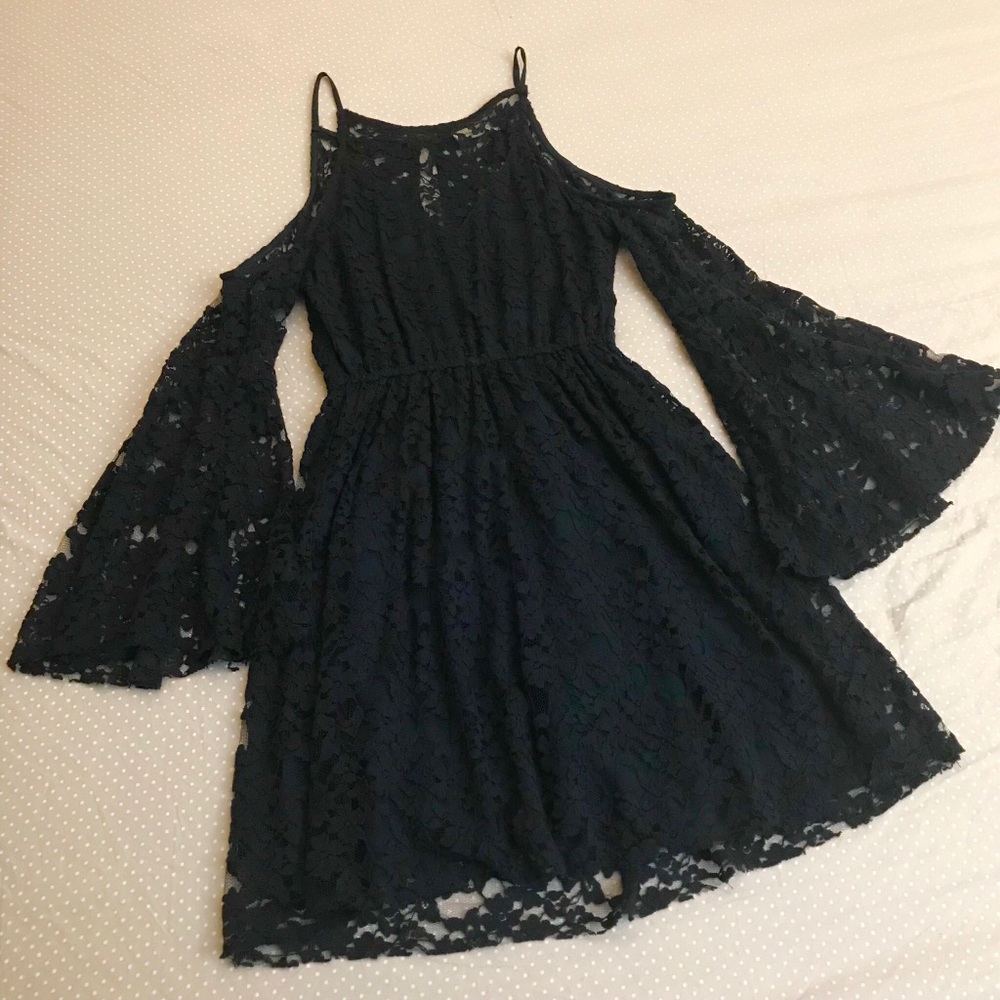 Abercrombie & Fitch Lace Skater Dress